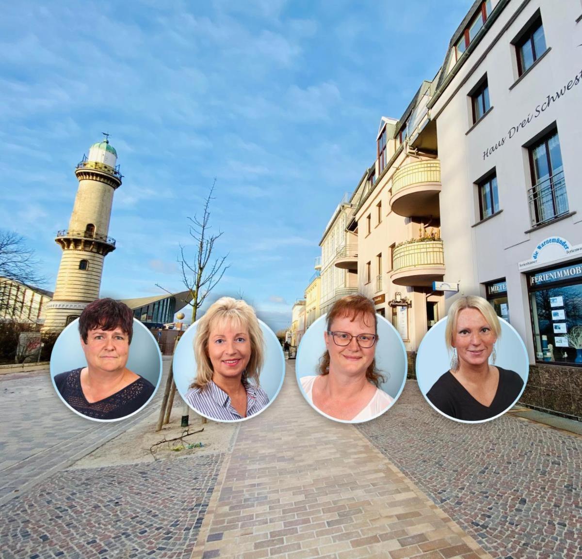 Strandpalais/Meerblick Rostock Esterno foto